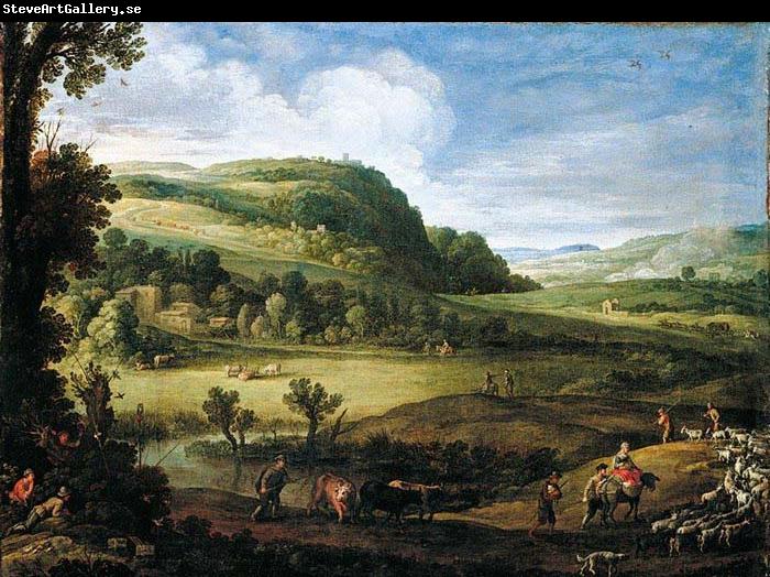 Paul Bril An Extensive Landscape